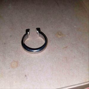 Sterling Silver Hoop Ring